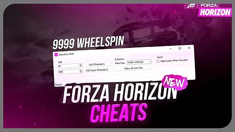 FH5 HACK 2023 💸 FORZA HORIZON 5 CHEAT | UNLIMITED MONEY & WHEELSPINS