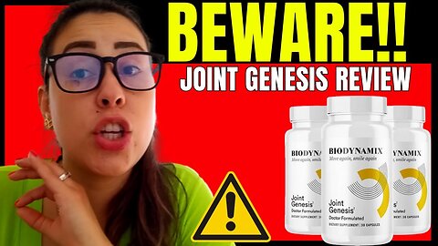 JOINT GENESIS [(⚠️BEWARE!⛔️) JOINT GENESIS REVIEW - Joint Genesis Reviews - Biodynamix Joint Genesis