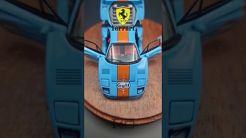 Super Detailed Ferrari F40 Gulf edition. | PGM 1:64 | Diecast car