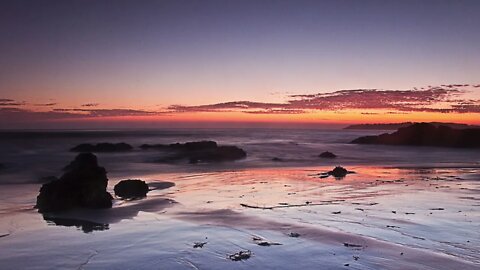 San Siemon Beach Sunset.