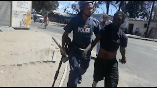 SOUTH AFRICA - Cape Town - Protest in Witsand Atlantis. (VAh)