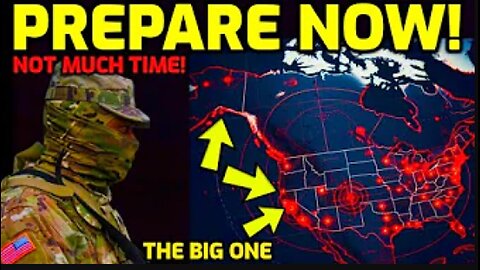 WARNING!! US MILITARY is Preparing for the BIG ONE - NOT MUCH TIME - PREPARE NOW!!