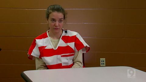 Raw video: Shayna Hubers talks to WCPO from jail