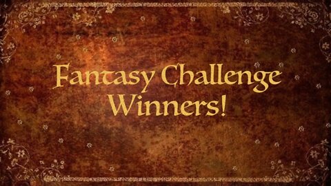 Fantasy Challenge Winners!
