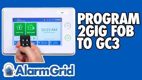 2GIG Key2-345 - Program to 2GIG GC3