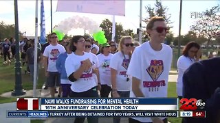 NAMI supporters walk to raise awareness for mental illnesses