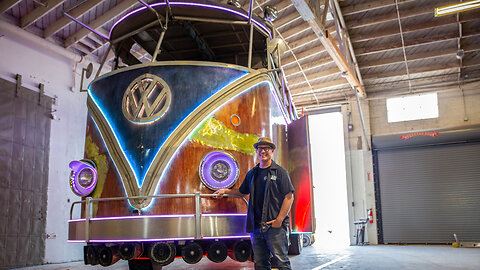 The Giant 13Ft High VW Party Bus | RIDICULOUS RIDES
