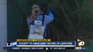 County to drop first round of larvicide