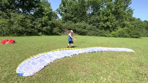 How to do a Forward inflation, reverse inflation and hand kite a Paragliding wing