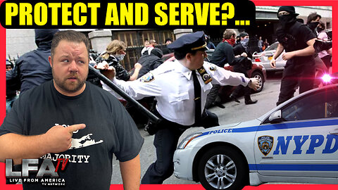NYPD TURNS ON NEW YORKERS | LOUD MAJORITY 9.26.23 1pm