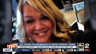 Father offers $25K reward for information on missing pregnant teacher