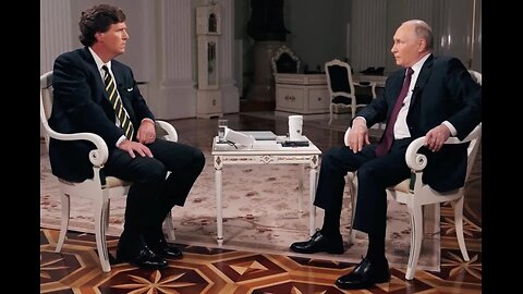 Tucker Carlson Interviews Putin (The Livestream will be ending soon, after the end, please click the link in the description to watch the interview)