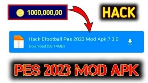 eFootball PES 2023 Mod Apk v7.5.1 Unlimited Money Coins PES 23 Mod Apk MediaFire Download eFootball