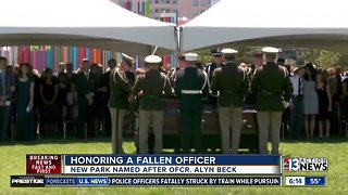 Memorial set to honor fallen Las Vegas officers