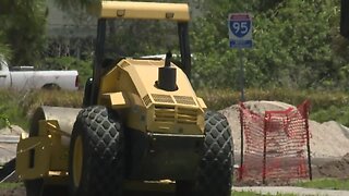Less traffic in Port St Lucie allows for more roadwork