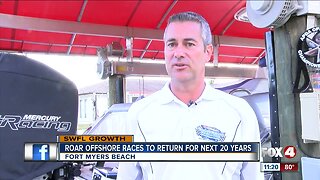 Roar Offshore signs 20 year contract with Fort Myers Beach