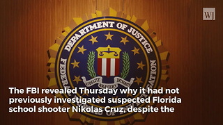 Feds Explain Why They Did Nothing After Receiving Tip About Florida Shooter Last Year