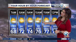 South Florida Friday morning forecast (4/6/18)