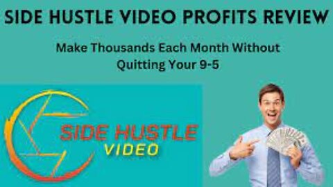 A Playbook for Earning Thousands Per Month Without Quitting Your 9-5 | Side Hustle Video Profits
