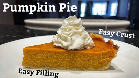 Foolproof PUMPKIN PIE recipe for people who never bake