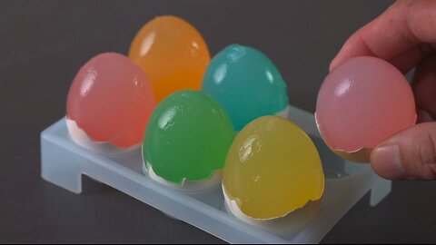 Colorful Egg Jelly * anyone can make it at home