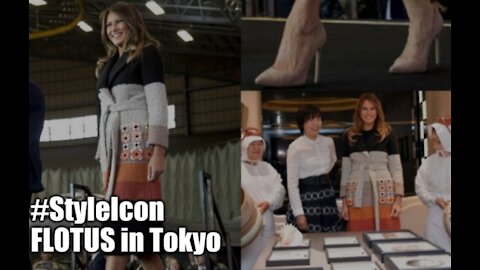 FLOTUS Meets Japanese First Lady Akie Abe in Tokyo