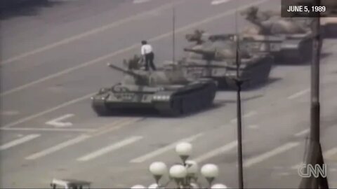 PURE BRAVERY! The Beginning of the Tiananmen Square incident (that can be shown). CCP Censored This!
