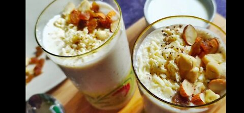 Indian Mawa Dry Fruits Lassi _