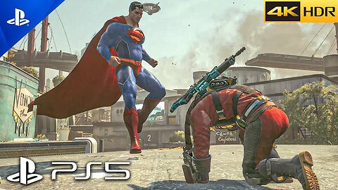 (PS5) SUPERMAN BOSS FIGHT Gameplay | Realistic ULTRA Graphics SUICIDE SQUAD