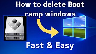 How to Delete Windows From MacOS / 如何刪除Boot Camp
