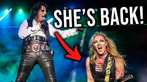 NITA STRAUSS RETURNS To Alice Cooper! (Kane Roberts IS OUT)