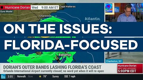Senator Rubio Speaks with the Weather Channel on How Hurricane Dorian Will Affect Florida's Coast