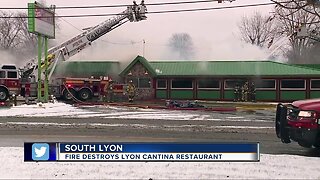 Police trying to deFire destroys The Lyon Cantina, temporarily closes Pontiac Trailtermine if 5 recent fast food robberies across metro Detroit are connected