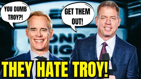 ESPN Producers FIRED! Troy Aikman LABELED DUMB & RUDE in SHOCKING REVEAL on CHAOS on MNF!