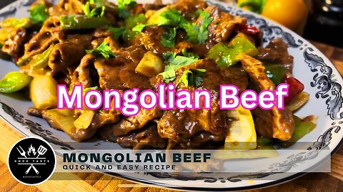 Mongolian Beef recipe | Quick and Easy