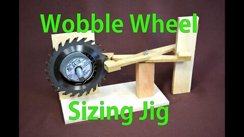 Making a Sizing Jig for the Wobble Wheel Dado Blade