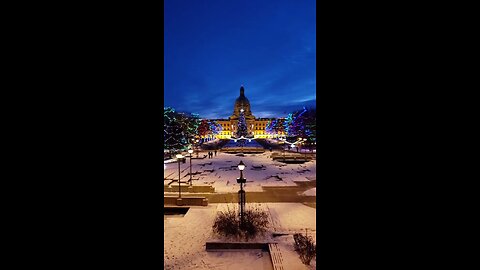 Christmas at the Edmonton Legislative Building