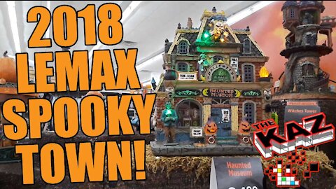 2018 Lemax Spooky Town at Michaels