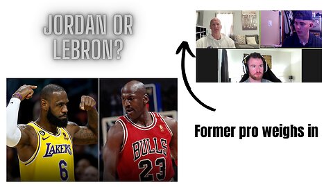 Michael Jordan or Lebron James? || Mark Lesko Pod clips #nba #basketball