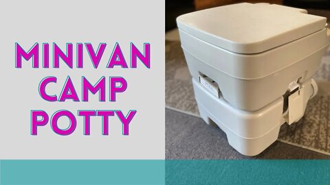 Portable Potty 20L | VanLife Necessities | Camper Toilet Demonstration (Full Video)