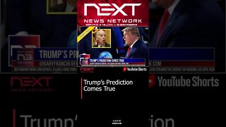Trump’s Prediction Comes True #shorts