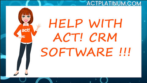 Help with Act! CRM Software