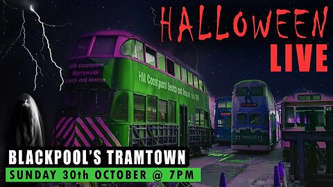 LIVE Ghost Hunt At Blackpool's Tramtown | With A Walk On The Wild Side