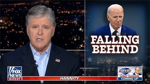 Sean Hannity: Trump is beating Biden in poll after poll