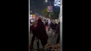 Palestinians attack Jews in Los Angeles-1488