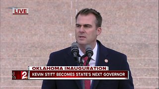 Kevin Stitt becomes state's next governor