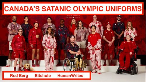 CANADA'S SATANIC OLYMPIC UNIFORMS.