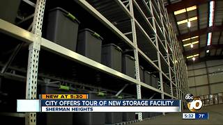 Storage center for homeless to open this week