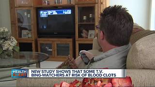 Binge-watchers, beware: Long TV time poses clot risk