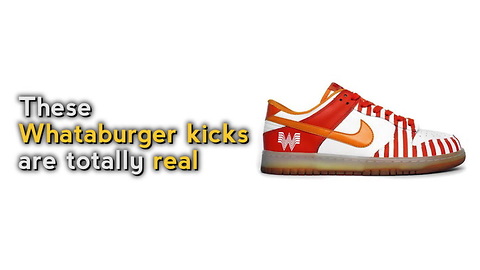 Whataburger Sneakers Are Totally Real